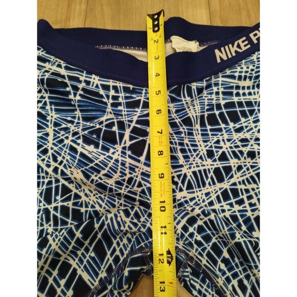 Nike Pro Game Royal Cool Tracer Training Capri Leggings Size L - Picture 7 of 15